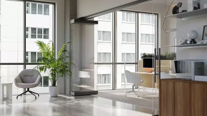 Albert Genau Atrium, Momentum, Centrum Horizontal Sliding Walls System