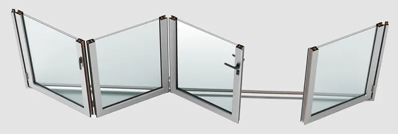Linea Rossa Insulated BI-Fold System Glr-64 Door Configurations