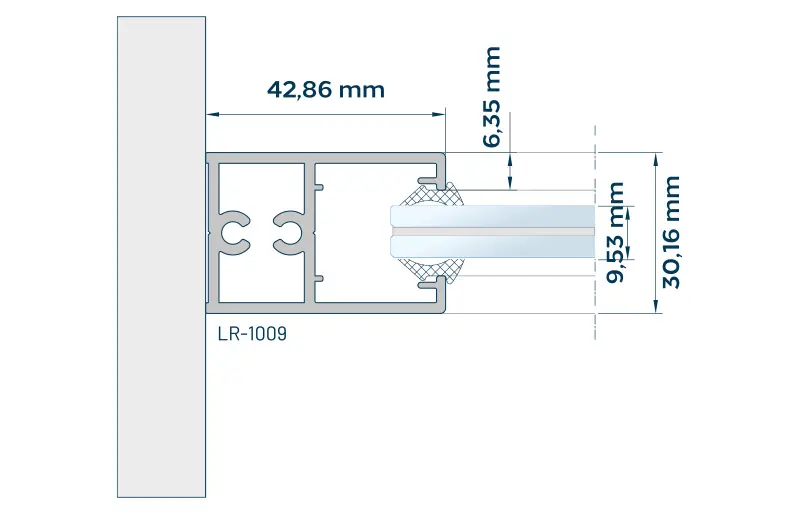 Linea Rossa Ofis Bölme Sistemi Lr-1000-6