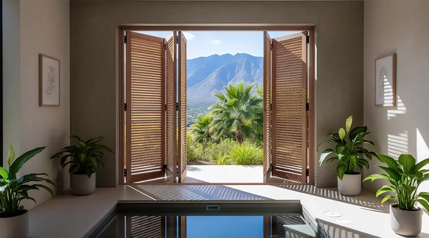Linea Rossa Lr-6000 Bi-fold Shutter System