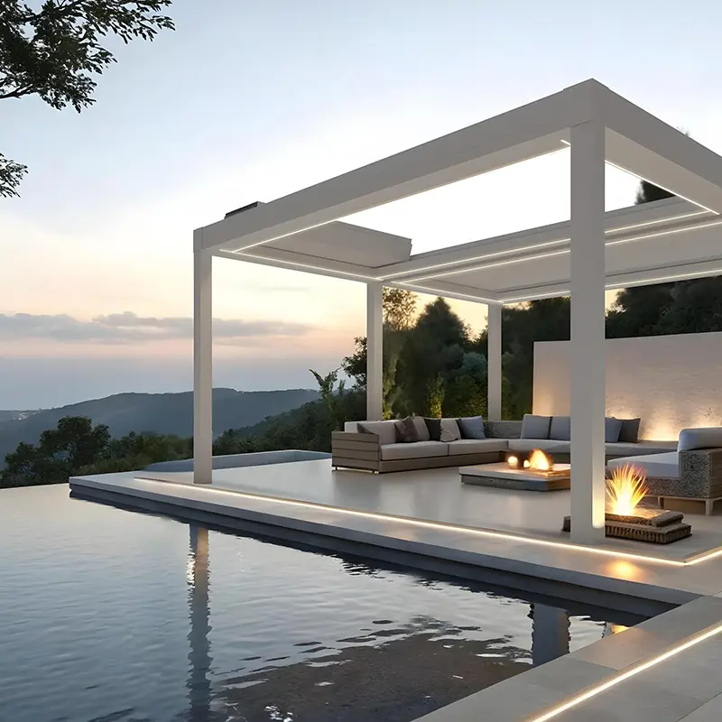 Linea Rossa Bioklimatik Pergola Sistemi Lr-8700-6