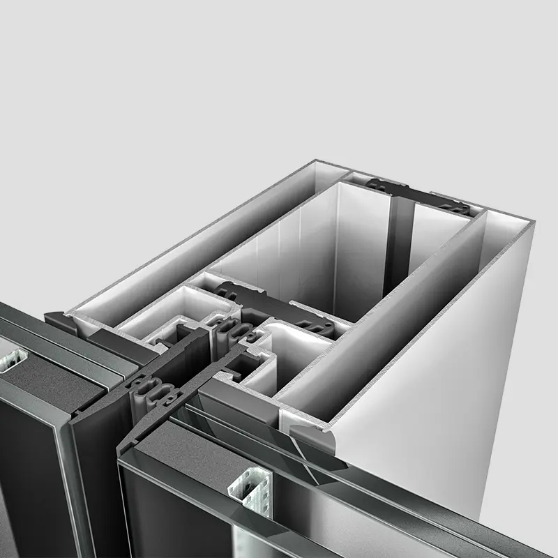 Linea Rossa Curtain Wall System Lr-9500-3
